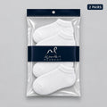 Mazboot Short Socks – White – 2 Pairs