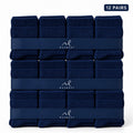 Mazboot Long Socks – Dark Blue – 12 Pairs Pack