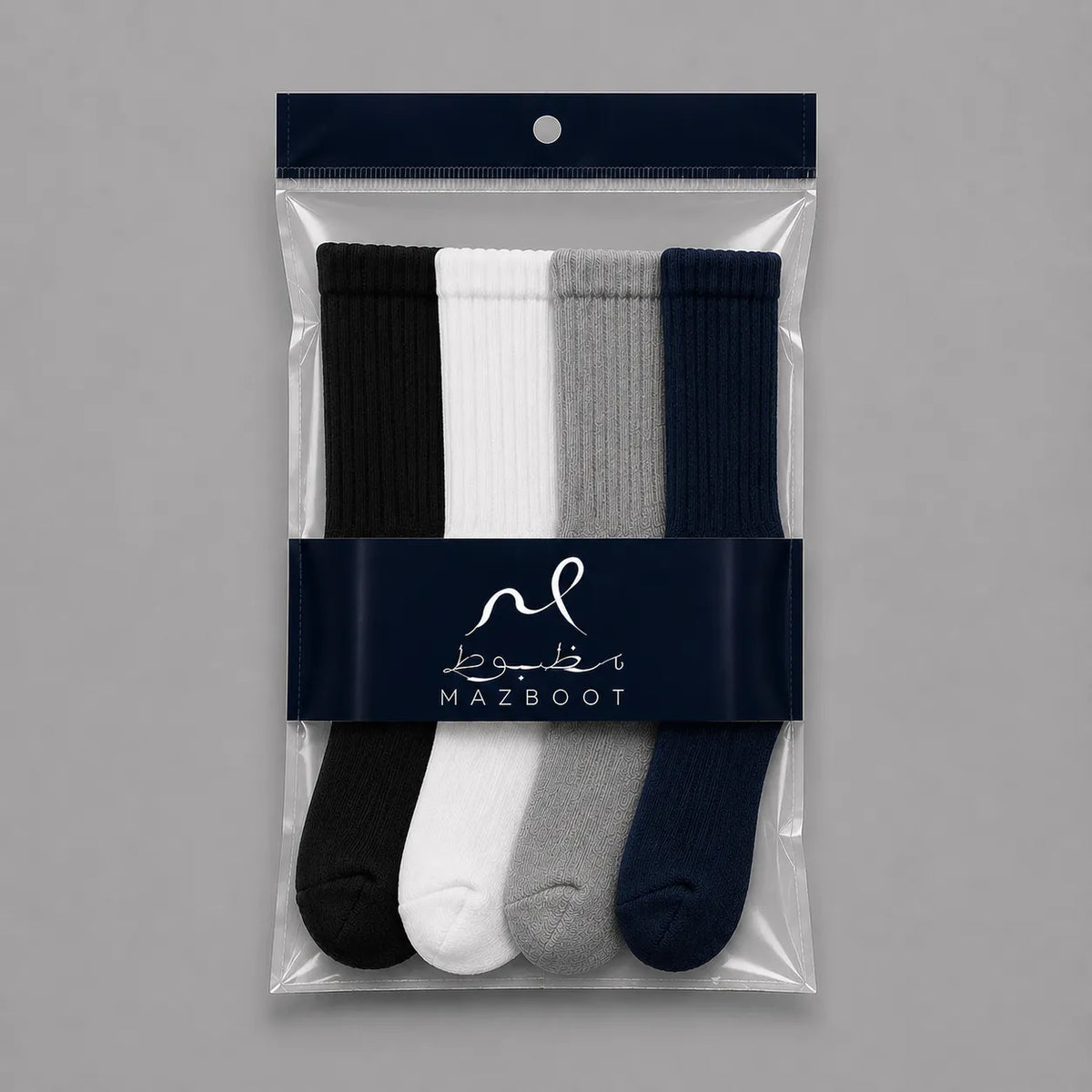 Mazboot Long Socks – All Colors Bundle – 4 Pairs