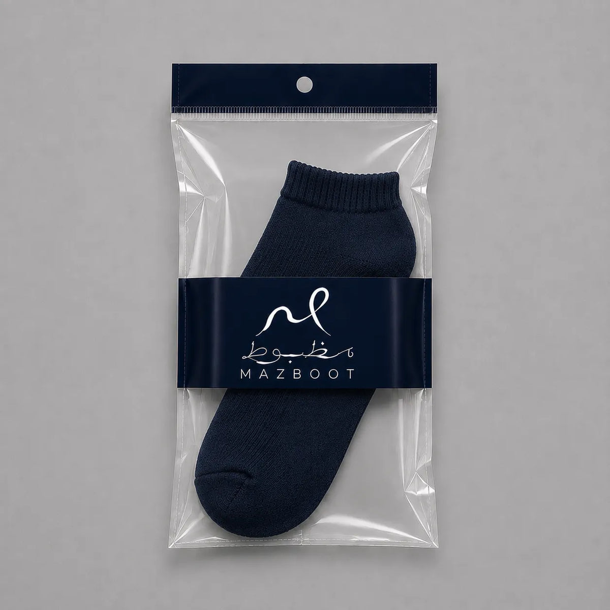 Mazboot Short Socks – Dark Blue – Single Pair
